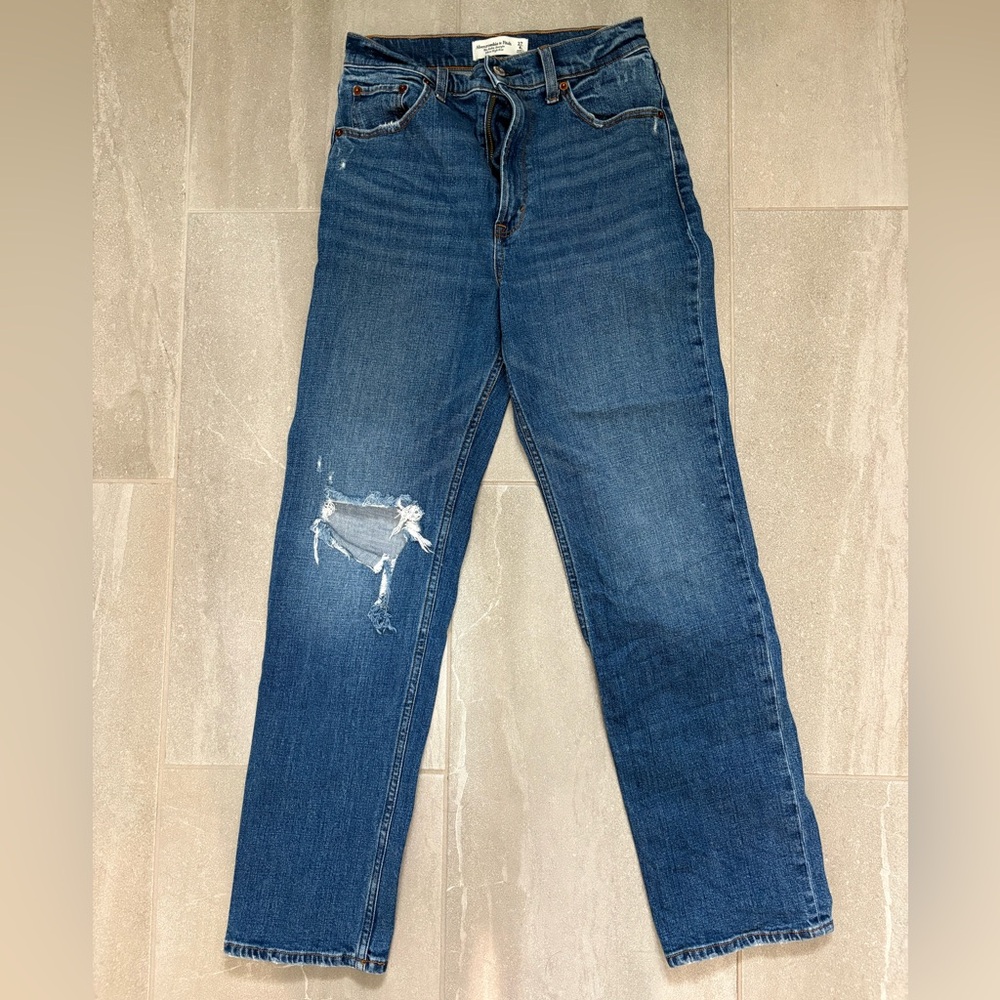 Abercrombie & Fitch Dark Blue Jeans